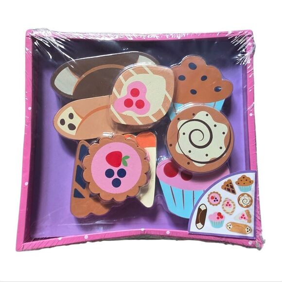 Assorted Wood Pastry Set 9pc - Picture 1 of 2